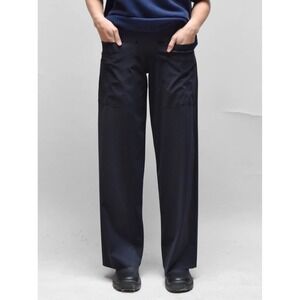 ELEMENTE CLEMENTE Wide-leg Technical Pant - Black Size 1‎